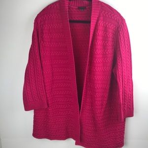 Pink winter sweater